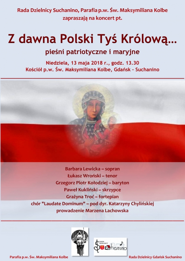 PIEŚNI  PATRIOTYCZNE  I  MARYJNE  W  100.  LECIE  NIEPODLEGŁOŚCI